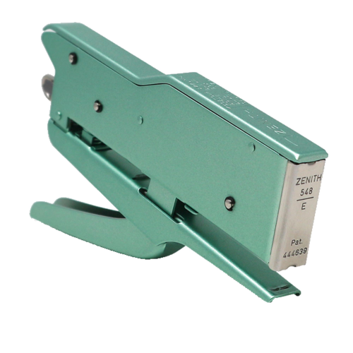 ZENITH 548/E ANTIBACTERIAL CUCITRICE A PINZA CARICAMENTO SUPERIORE 15 FOGLI TIPO PUNTI SERIE 6/4-6/6 mm VERDE RUGIADA